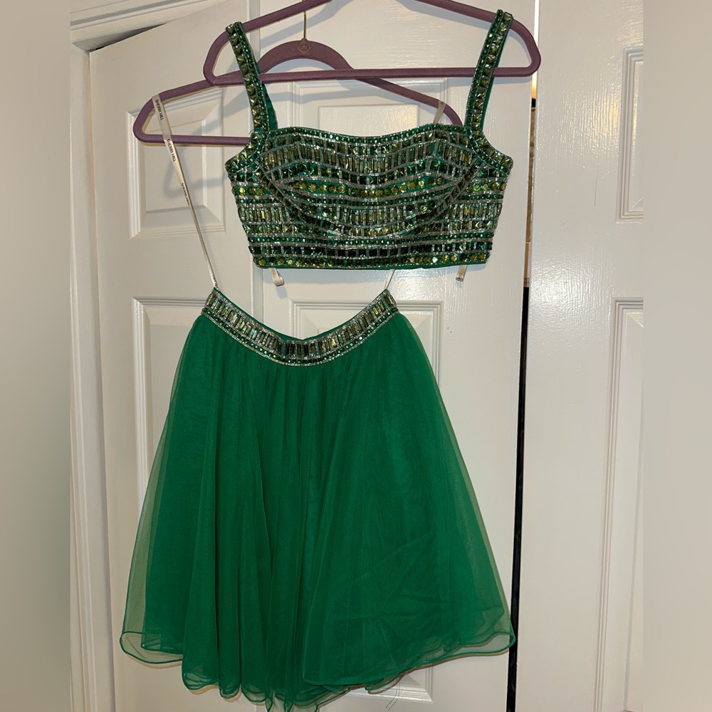 Sherri Hill two piece formal dress